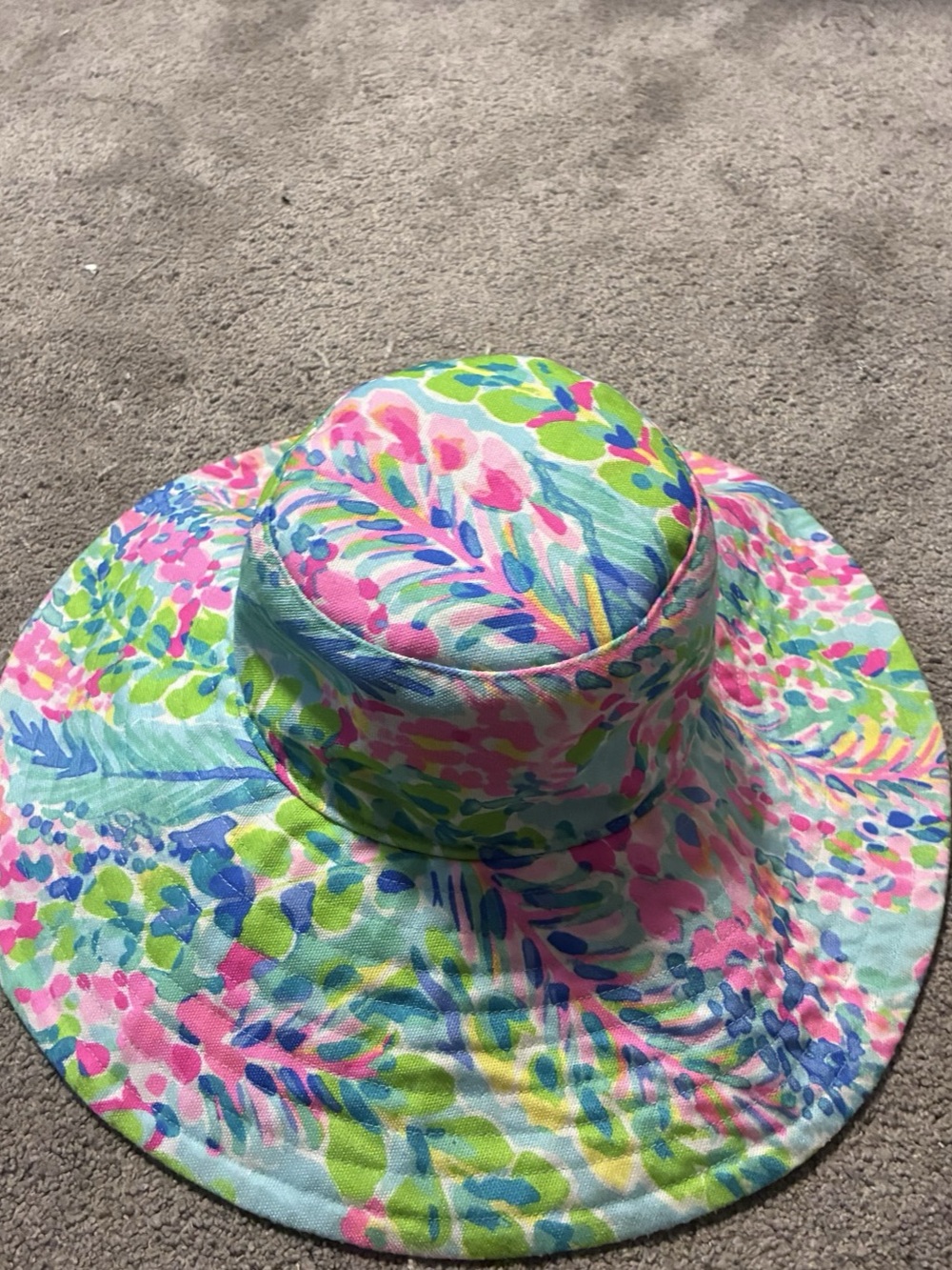 Lily Pulitzer sun hat for girls